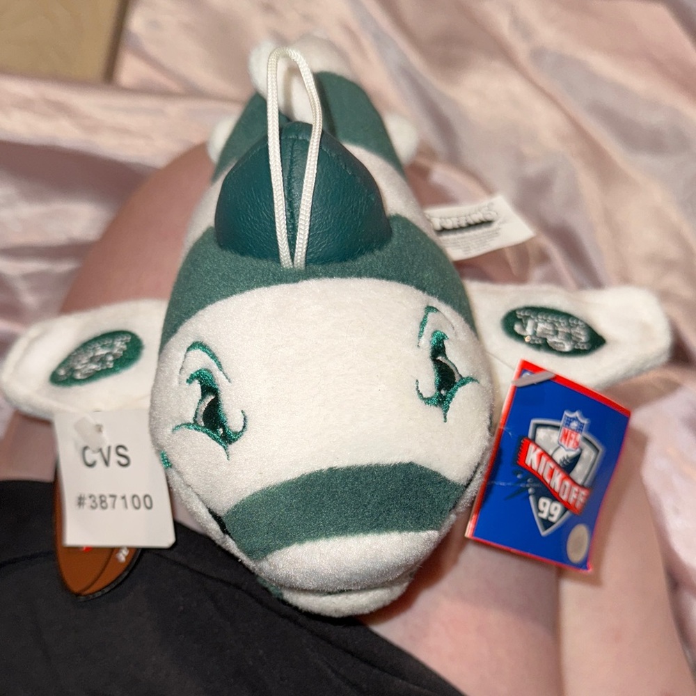 New York Jets Vintage 1998 NFL Team Hero’s Stuffins Plane Plush!!! (NWT)